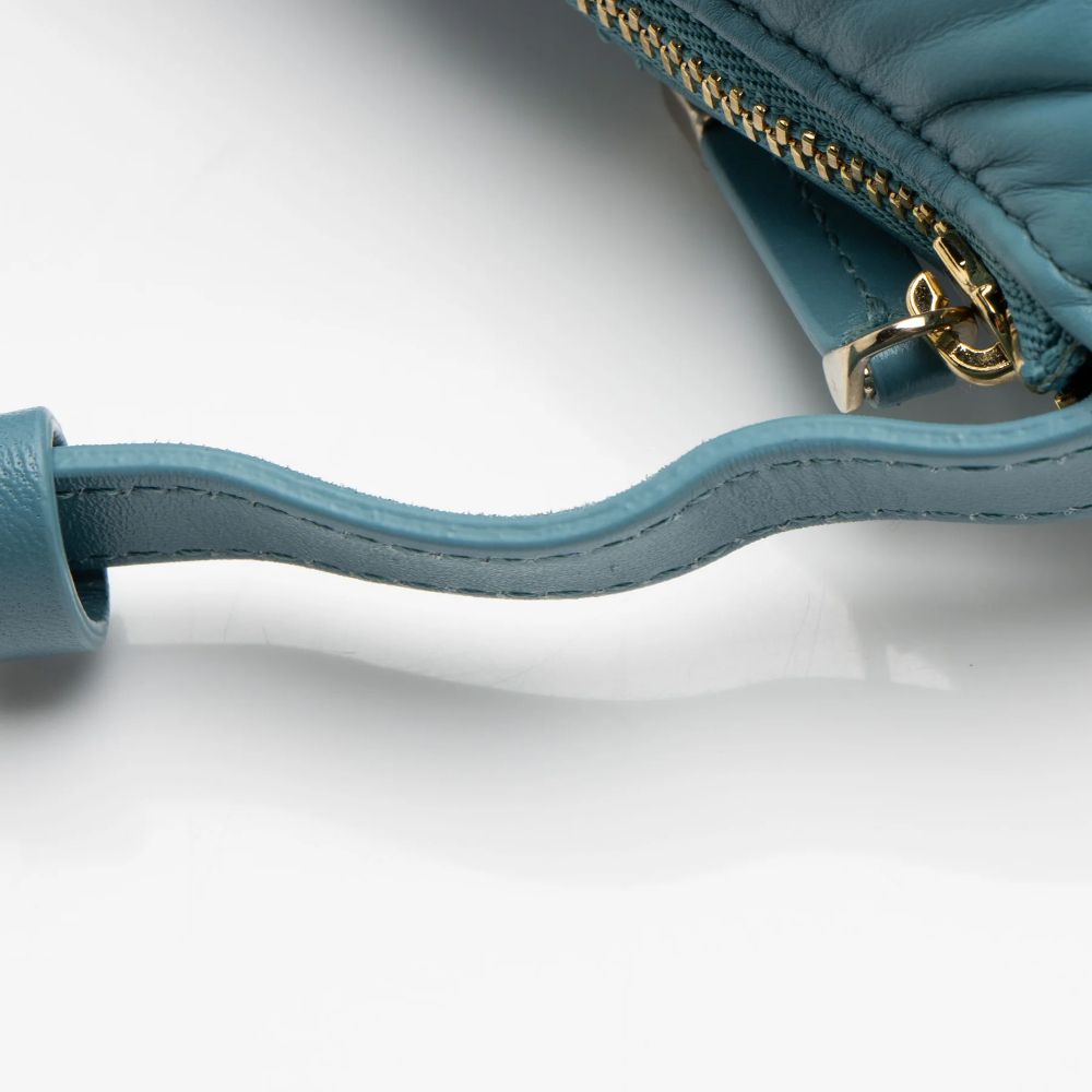 Dior Calfskin Diortravel Nomad Small Pouch - Calfskin - Blue by Dior - Image 10
