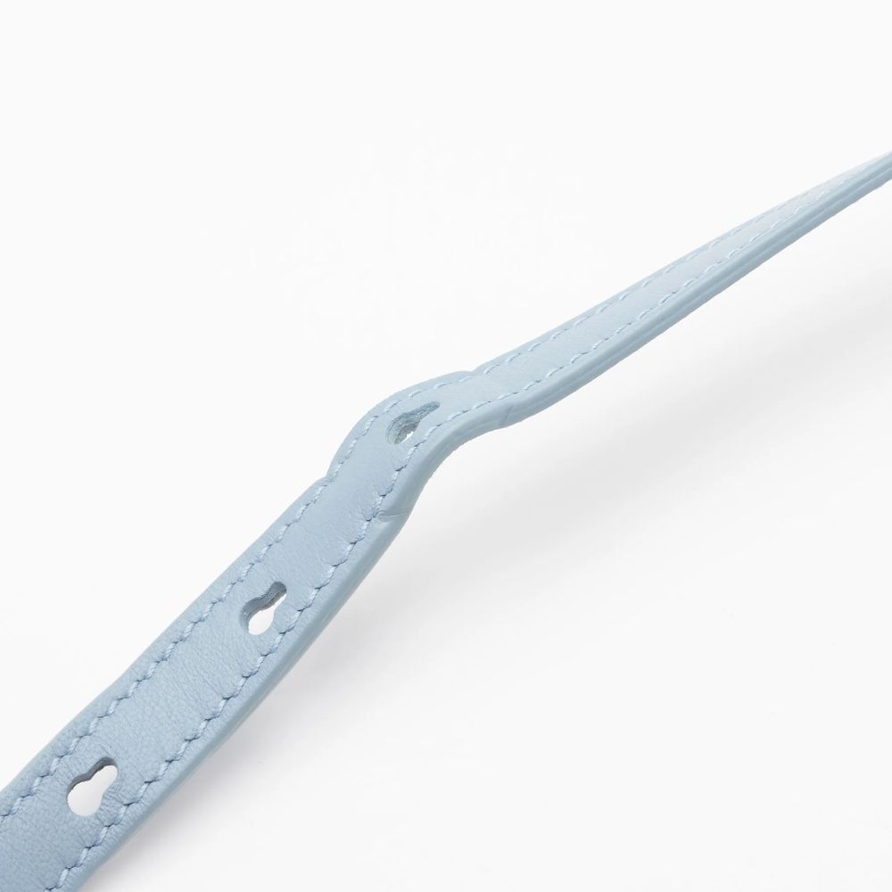 Dior Metallic Calfskin Diorever Top Handle - Calfskin - Blue/Silver by Dior - Image 14
