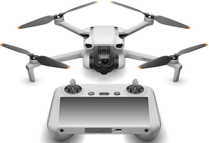 DJI Mini 3 Camera Drone (DJI RC) - White - Very Good by DJI - Refurbished - Very Good condition - US$917.99