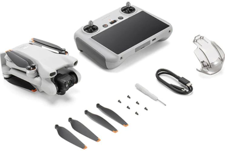 DJI Mini 3 Camera Drone (DJI RC) - White - Very Good by DJI - Image 2