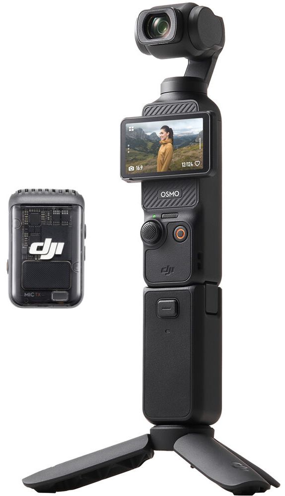 DJI Osmo Pocket 3 Creator Combo - Black by DJI - Refurbished - Like New condition - CA$707.98