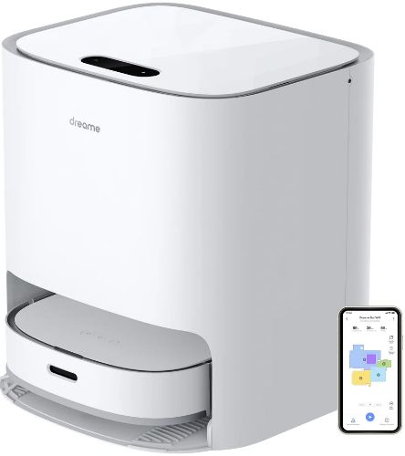 Dreame W10 Self-Cleaning Robot Vacuum and Mop Cleaner - White by Dreame - Image 3