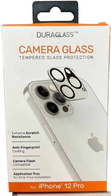 DuraGlass Glass Camera Screen Protector iPhone 12 Pro - Clear by DuraGlass - Image 2