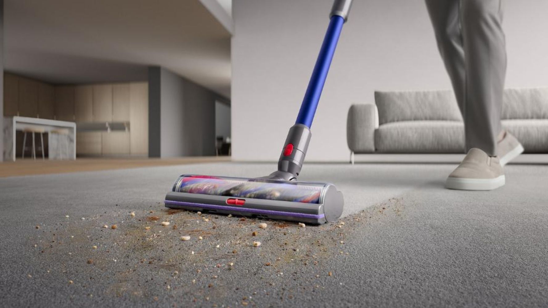 Dyson Gen5Outsize Absolute Cordless Stick Vacuum Cleaner - Nickel/Blue by Dyson - Refurbished - Like New condition - Image 6