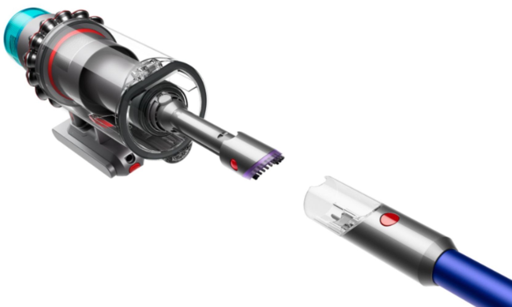 Dyson Gen5outsize HEPA Cordless Vacuum Cleaner - Nickel/Blue by Dyson - Refurbished - Very Good condition - Image 3