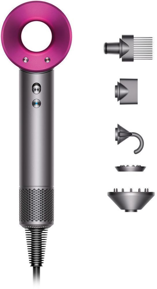 Dyson HD07 Supersonic Hair Dryer - Iron/Fuchsia - Very Good by Dyson - Refurbished - Very Good condition - US$298.99
