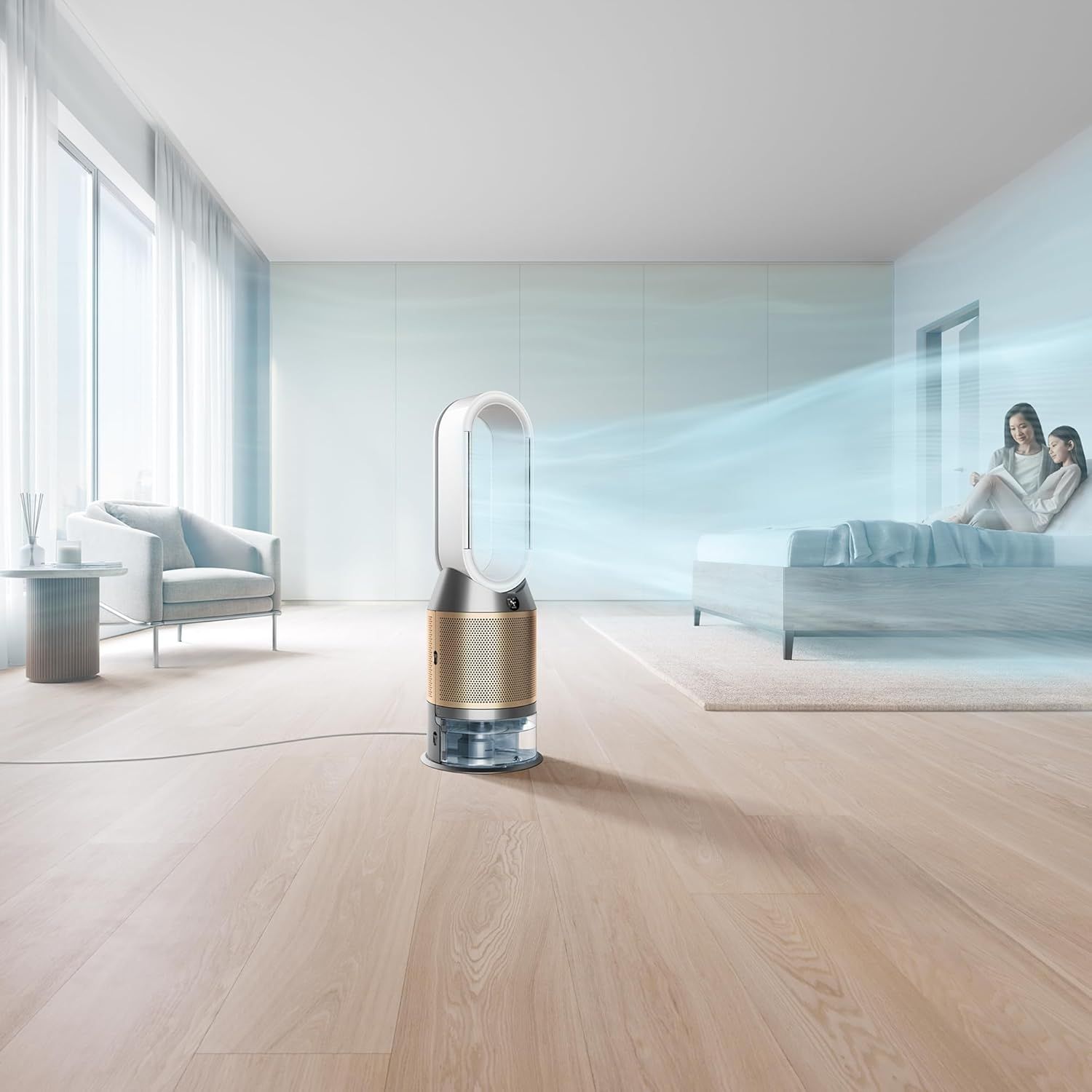 Dyson PH04 Purifier Humidify + Cool Formaldehyde - White/Gold by Dyson - Refurbished - Like New condition - Image 13