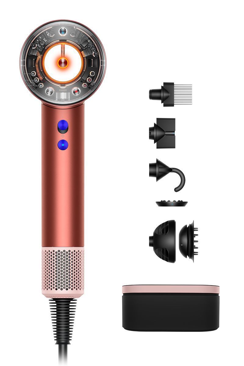 Dyson Supersonic Nural(TM) Intelligent Hair Dryer - Strawberry Bronze/Blush Pink by Dyson - Refurbished - Very Good condition - US$556.98
