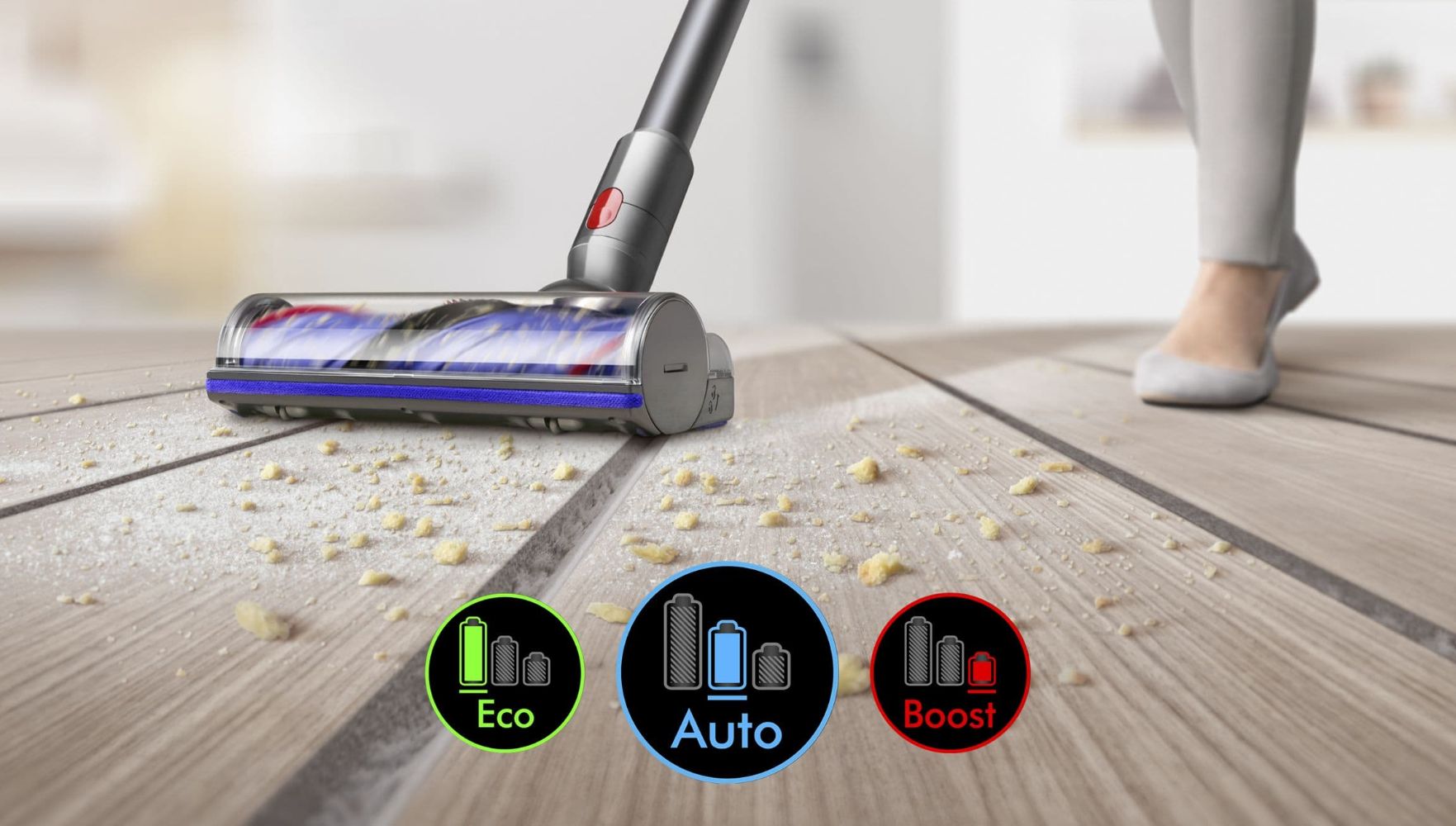 Dyson SV28 V11 Plus Cordless Vacuum Cleaner - Iron/Nickel by Dyson - Refurbished - Very Good condition - Image 5