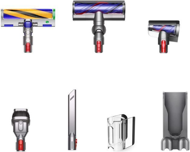 Dyson V12 Detect Slim Absolute Cordless Vacuum Cleaner - Yellow/Nickel by Dyson - Image 4
