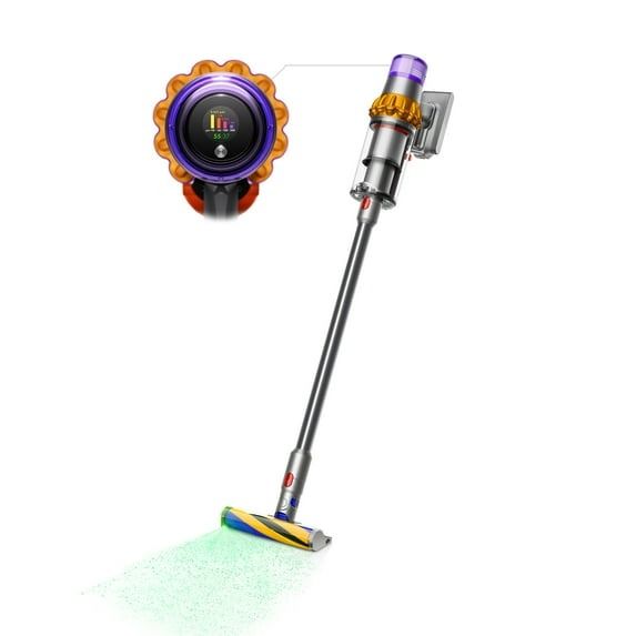 Dyson V15 Detect Total Clean Vacuum Cleaner - Yellow/Nickel by Dyson - Image 2