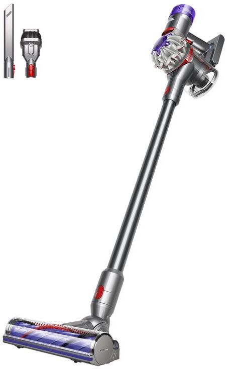 Dyson V8 Cordless Stick Vacuum Cleaner - Silver/Nickel by Dyson - Refurbished - Like New condition - Image 2