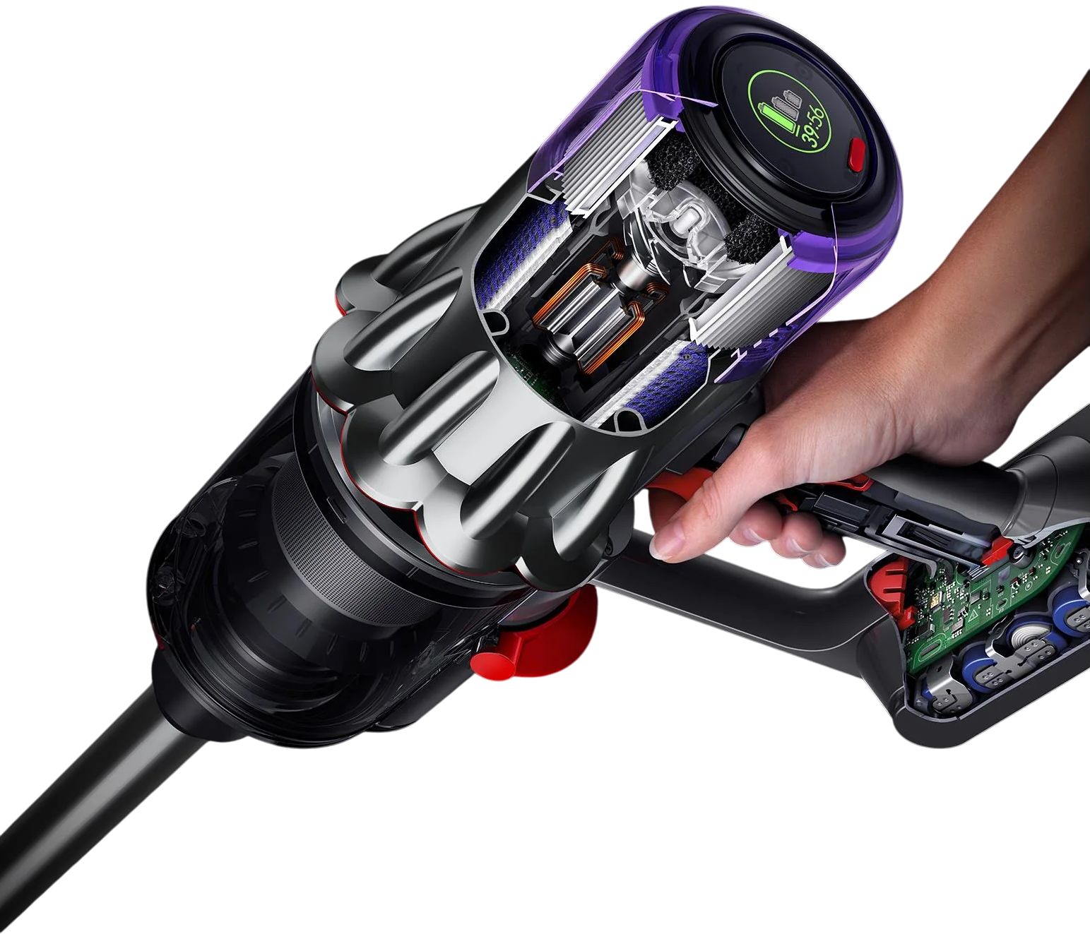 Dyson V9 Submarine Wet and Dry Vacuum Cleaner - Nickel/Iron by Dyson - Refurbished - Very Good condition - Image 3