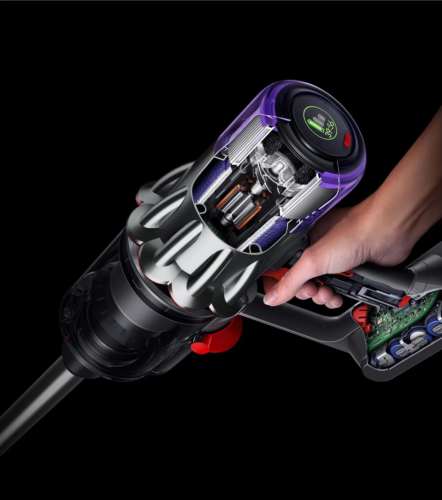 Dyson V9 Submarine Wet and Dry Vacuum Cleaner - Nickel/Iron by Dyson - Refurbished - Very Good condition - Image 7