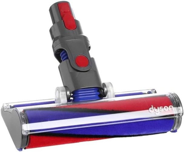 Dyson Vacuum Cleaner Head with Fluffy Soft Roller Attachment - Red/Blue by Dyson - Refurbished - Very Good condition - US$101.48