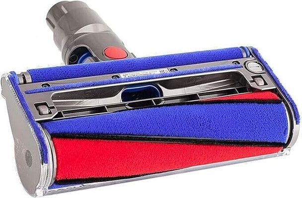 Dyson Vacuum Cleaner Head with Fluffy Soft Roller Attachment - Red/Blue by Dyson - Image 3