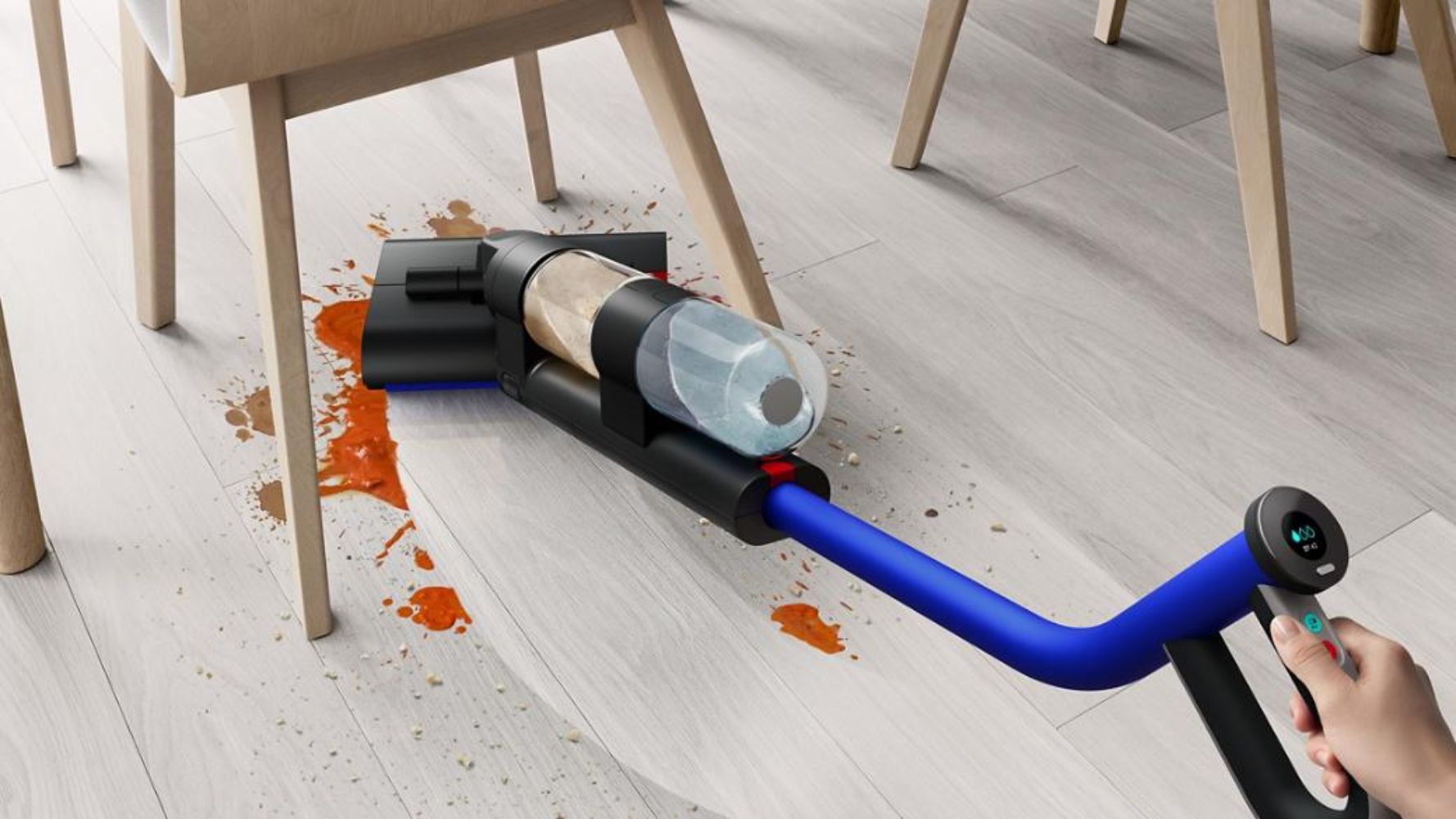 Dyson WashG1 Wet Floor Cleaner - Ultra Blue/Matt Black by Dyson - Refurbished - Very Good condition - Image 6