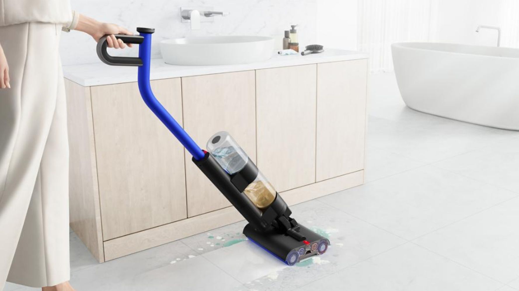 Dyson WashG1 Wet Floor Cleaner - Ultra Blue/Matt Black by Dyson - Refurbished - Very Good condition - Image 7