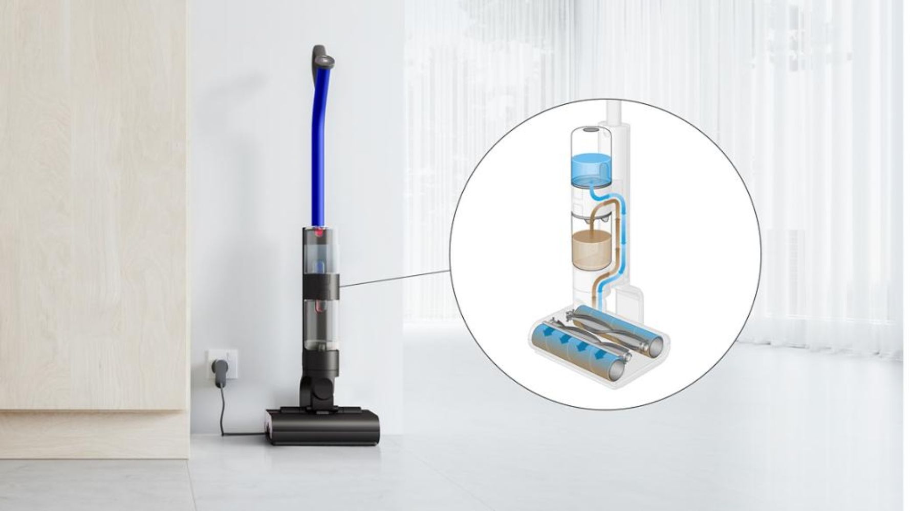 Dyson WashG1 Wet Floor Cleaner - Ultra Blue/Matt Black by Dyson - Refurbished - Very Good condition - Image 10