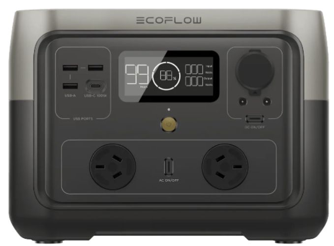EcoFlow RIVER 2 Max Portable Power Station - Black by EcoFlow - Refurbished - Very Good condition - CA$343.99