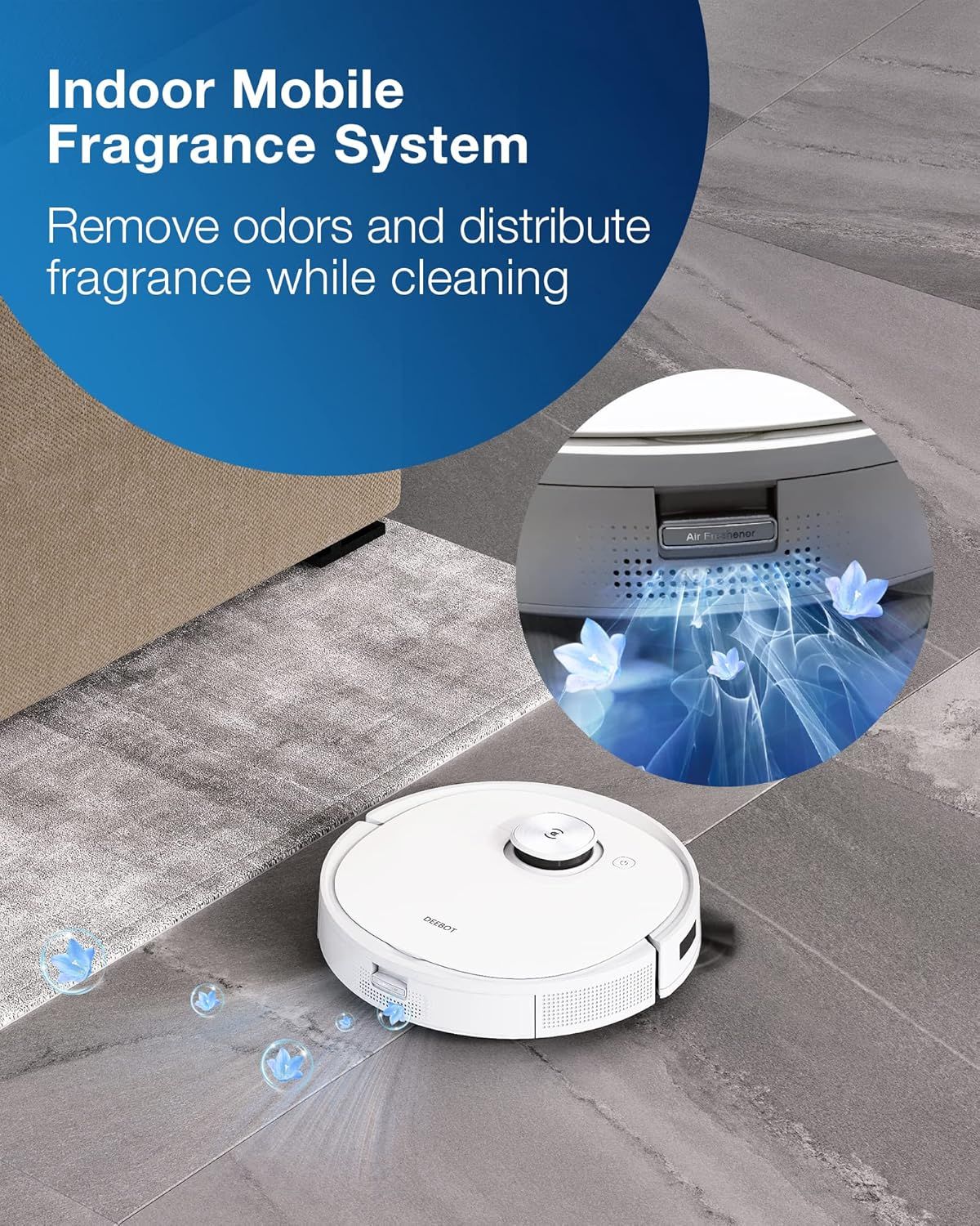 Ecovacs Deebot T9+ Robot Vacuum and Mop - White by Ecovacs - Refurbished - Very Good condition - Image 5