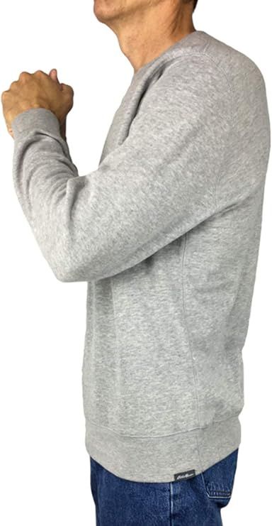 Eddie Bauer Men's Long Sleeve Sweatshirt L - Heather Ash by Eddie Bauer - Image 3