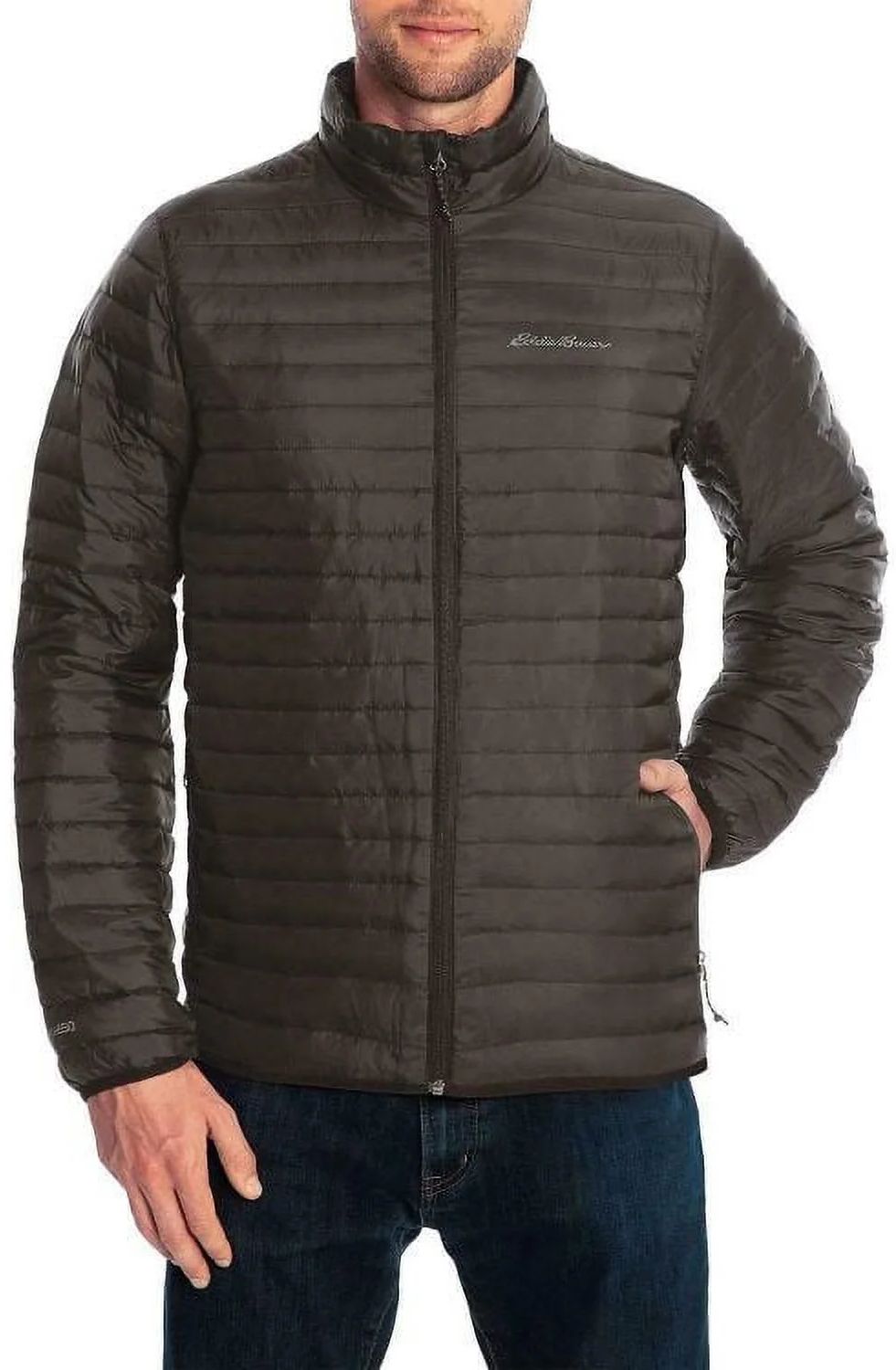Eddie Bauer Men's Packable Microlight Down Jacket XL - Smoke by Eddie Bauer - Refurbished - Brand New condition - US$101.48