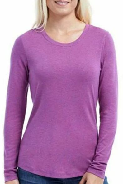 Eddie Bauer Women's Long Sleeve Top M - Violet by Eddie Bauer - Refurbished - Brand New condition - US$30.98