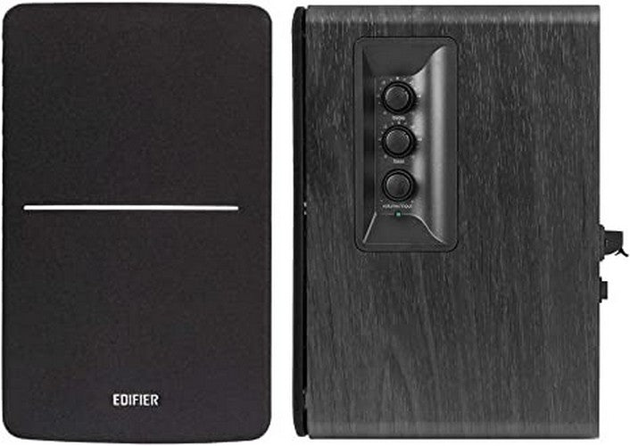 Edifier R1280DB Active Bluetooth Bookshelf Speakers - Black by Edifier - Refurbished - Like New condition - Image 2
