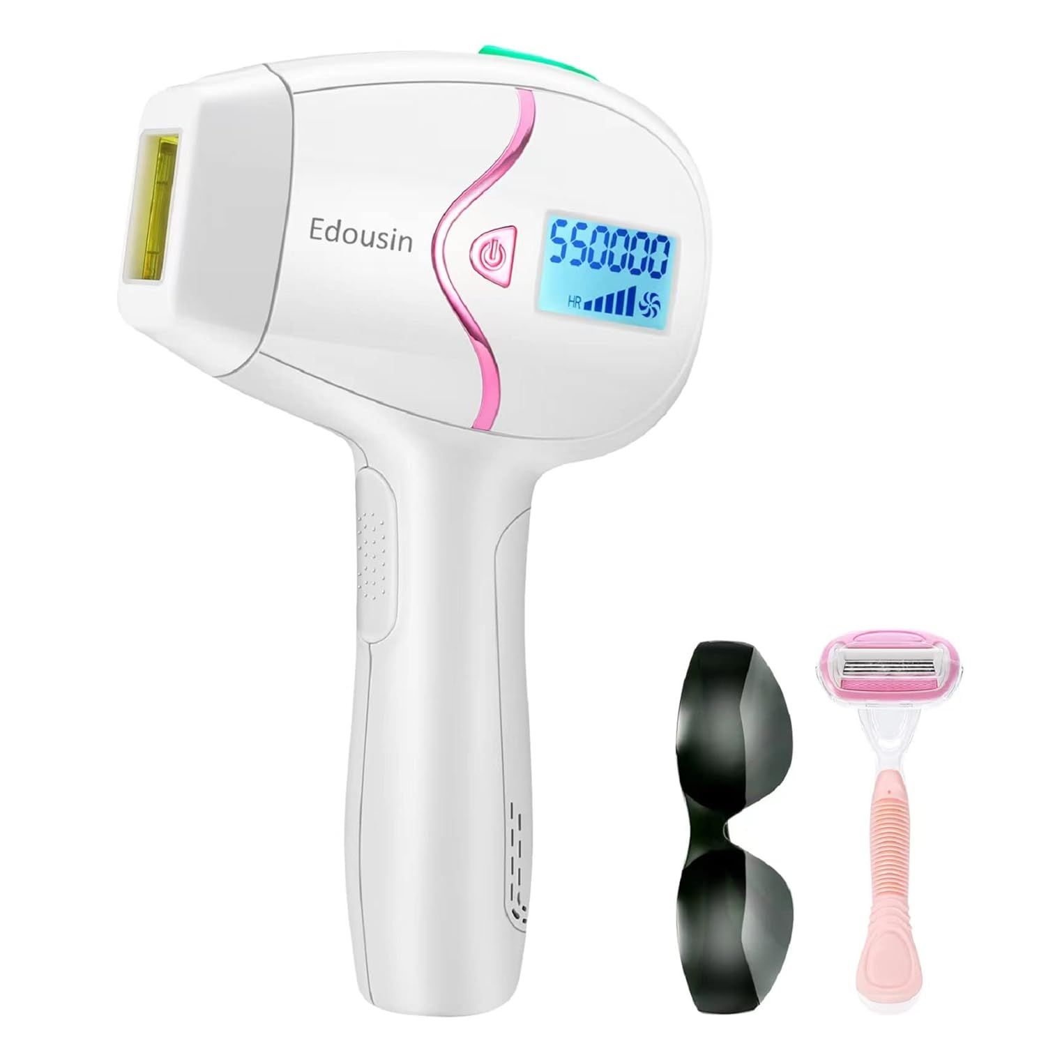 Edousin D-1130 Laser Hair Permanent Remover - White by Edousin - Image 2