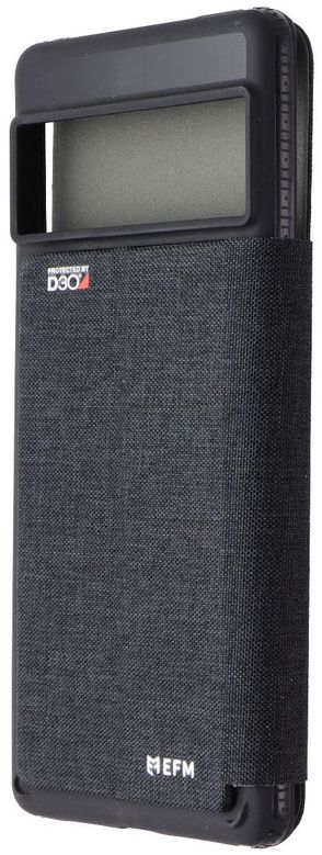EFM Miami Folio Series Phone Case for Google Pixel 6 Pro - Black by EFM - Refurbished - Brand New condition - US$8.78