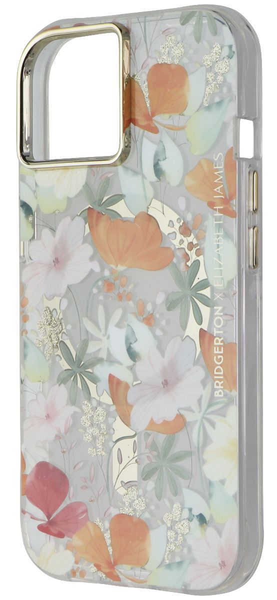 Elizabeth James Bridgerton Phone Case with MagSafe for iPhone 15 Pro - Lady Whistledown by Elizabeth James - Refurbished - Brand New condition - US$26.93