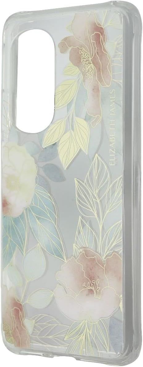 Elizabeth James Phone Case for Motorola Edge (2022) - Blooms in Bordeaux by Elizabeth James - Refurbished - Premium condition - US$8.78