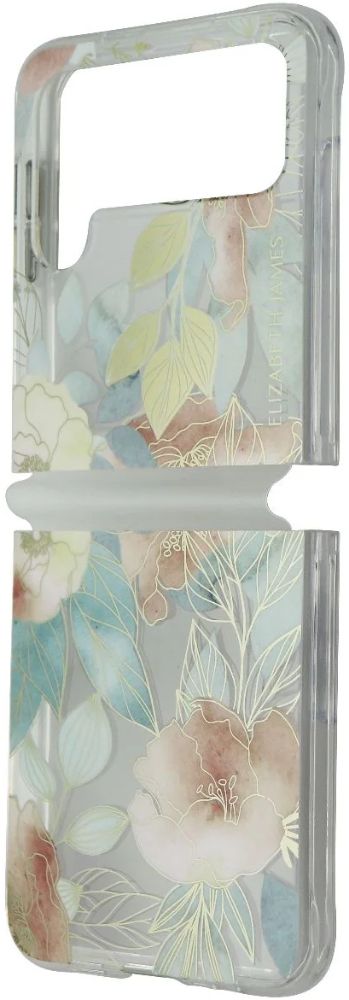 Elizabeth James Phone Case for Samsung Galaxy Z Flip4 - Blooms in Bordeaux by Elizabeth James - Refurbished - Brand New condition - US$14.42