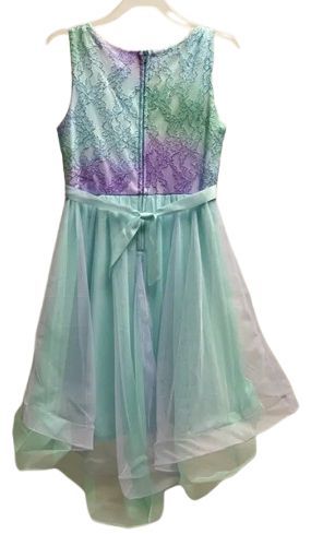 Emily Rose Girl's Dress 10 - Mint/Purple by Emily Rose - Image 2