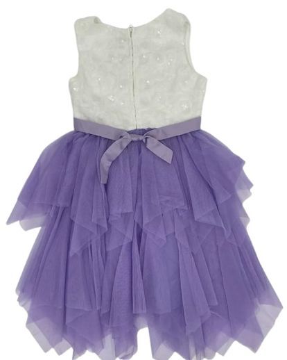 Emily Rose Girl's Dress 12 - Lilac by Emily Rose - Image 2