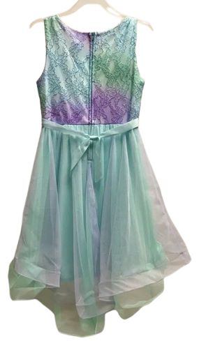 Emily Rose Girl's Dress 12 - Mint/Purple by Emily Rose - Image 2