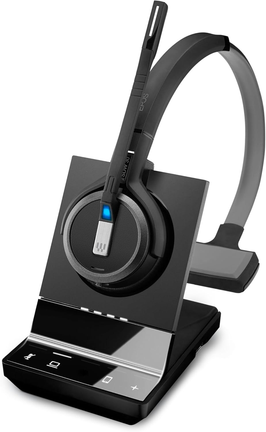 EPOS Sennheiser SDW 5033 1000589 Monaural On-Ear Wireless DECT Headset - Black by EPOS - Refurbished - Very Good condition - US$481.41