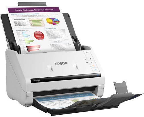 Epson DS-770 II Color Duplex Document Scanner - White by Epson - Image 2