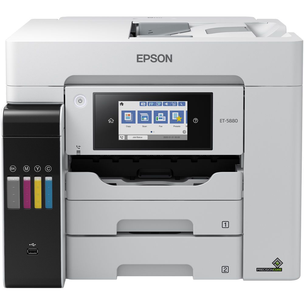 Epson EcoTank(R) Pro ET-5800 Wireless - White by Epson - Image 2