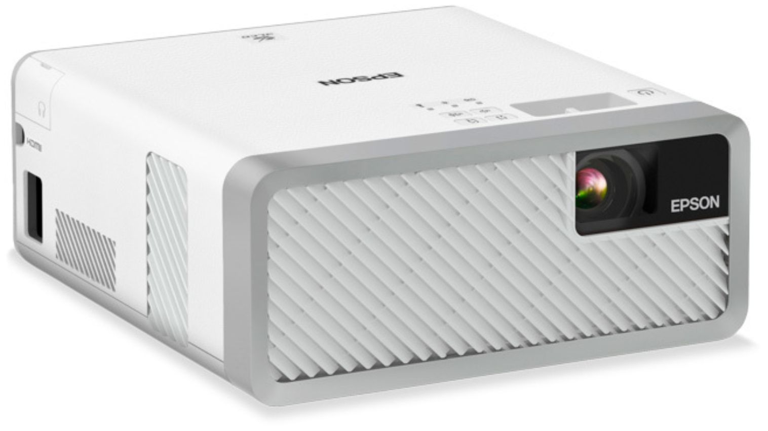 Epson EF-100 Mini-Laser Streaming Projector with Android TV - Classy White by Epson - Image 2