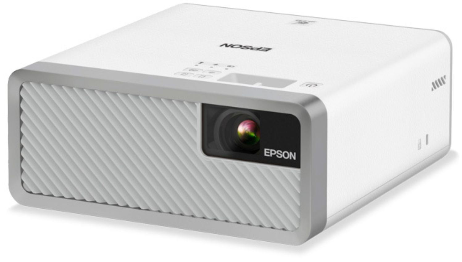 Epson EF-100 Mini-Laser Streaming Projector with Android TV - Classy White by Epson - Image 3