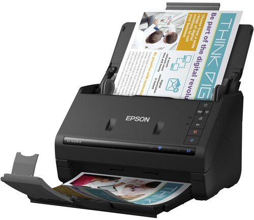 Epson ES-500W II Wireless Duplex Document Scanner - Black by Epson - Image 3