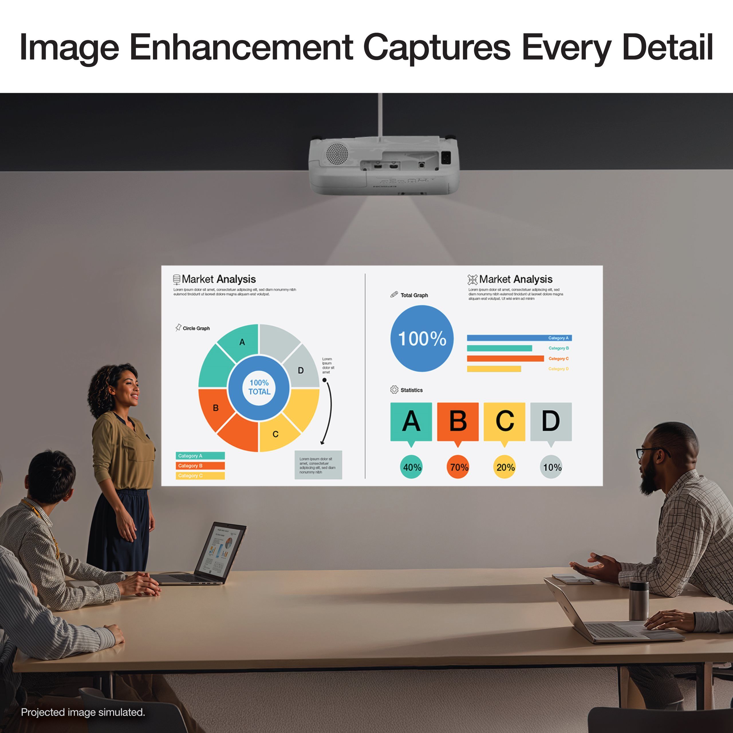 Epson EX3290 3-Chip 3LCD WXGA Projector - White by Epson - Image 6