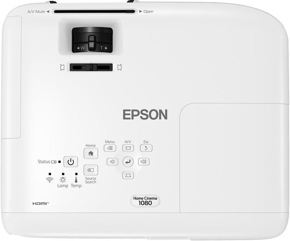 Epson Home Cinema 1080 3LCD 1080p Projector - White by Epson - Image 4