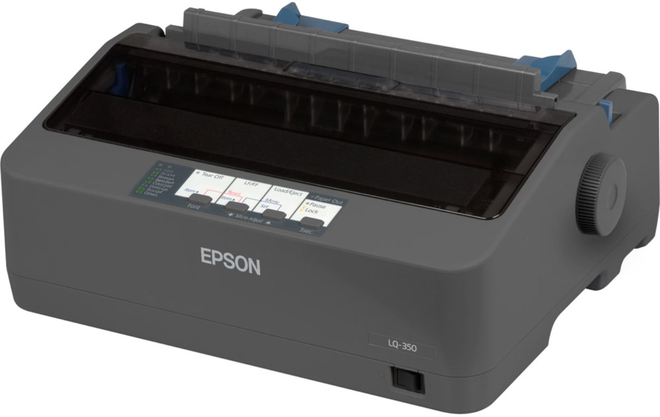 Epson LX-350 Impact Dot Matrix Printer - Gray by Epson - Image 2