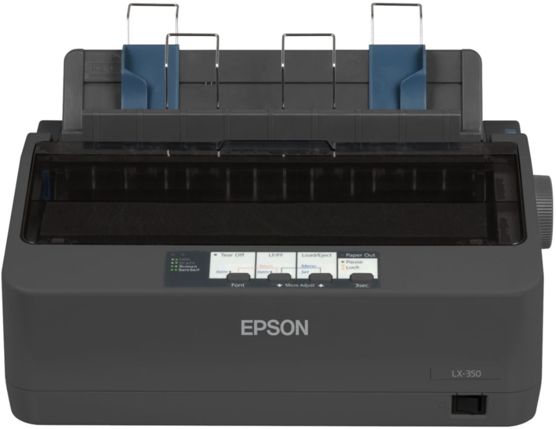 Epson LX-350 Impact Dot Matrix Printer - Gray by Epson - Image 3