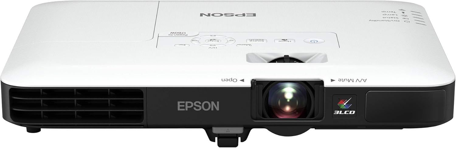 Epson PowerLite 1780W Wireless WXGA 3LCD Projector - White by Epson - Refurbished - Very Good condition - US$1103.99