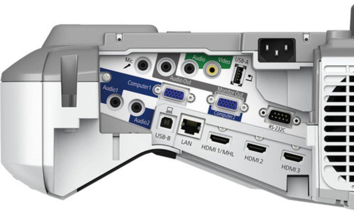 Epson PowerLite 685 WXGA 3LCD Ultra Short-throw Presentation Projector - White by Epson - Image 3