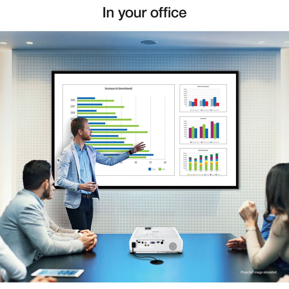 Epson Pro EX7280 WXGA Business Projector - White by Epson - Image 9